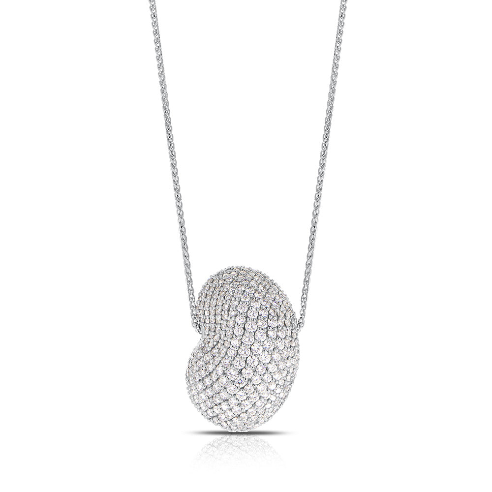 Tendance Diamond pavé Pendant Necklace in 18K Gold
