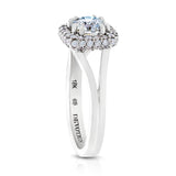 Francesca Halo Engagement Ring