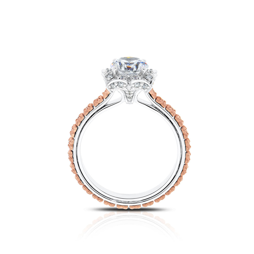 Flora Diamond Engagement Ring